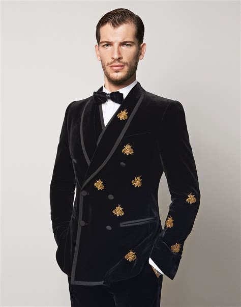 dolce gabbana mens velvet blazer navy|dolce and gabbana suits for men.